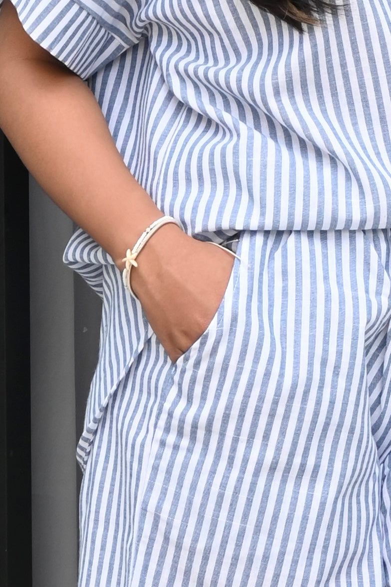 Set Stripe Short Pants